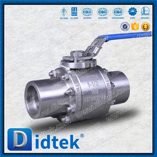 ASTM B381 F2 Titan Supper Alloy Ball Valve