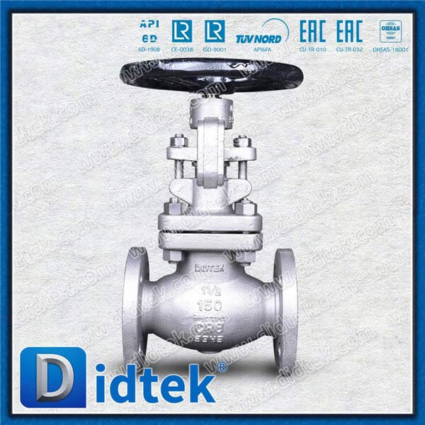 SS304 CF8 Noncorrosive Steel Regulating Disc Globe Valve