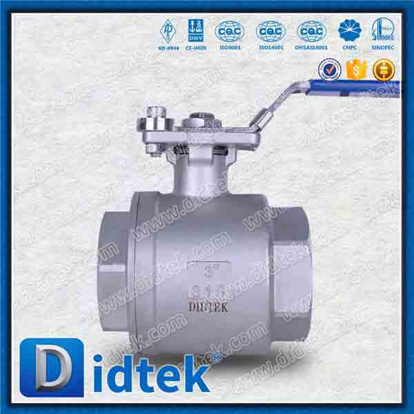 BSPP Ends 2PC Ball Valve