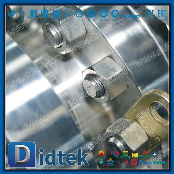 6 Inch Full Bore Soft Seat Gearbox Super Duplex SS Ball Valve