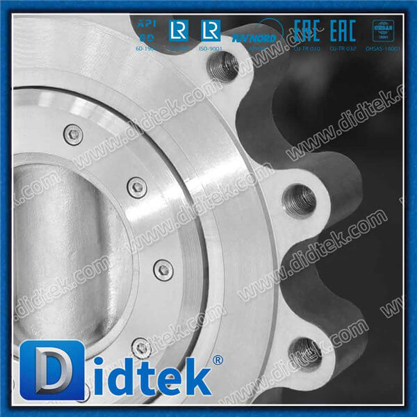 Triple Offset Lug Butterfly Valve-10'' CF8 Chain wheel