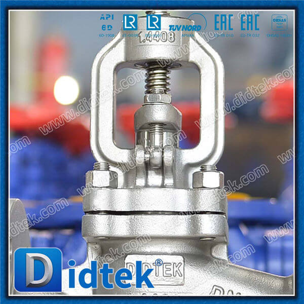 DIN Globe Valve-DN50 1.4408 Hand wheel Flange
