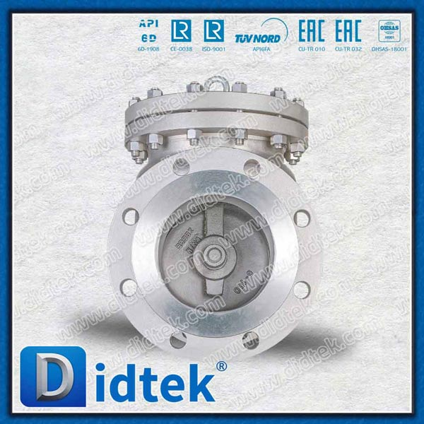 Industrial 6'' SS Cast Steel Flanged Swing Check Valve