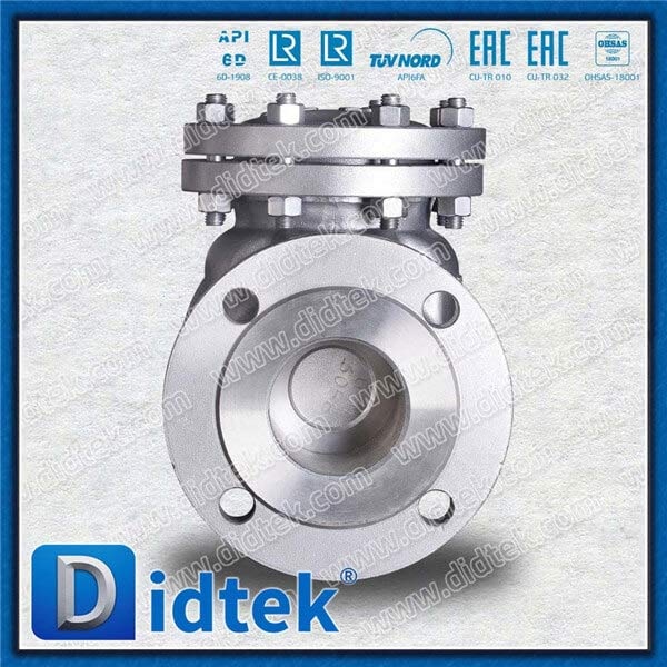 Cryogenic Stainless Steel CF8M Non Return Valve For Russia Project