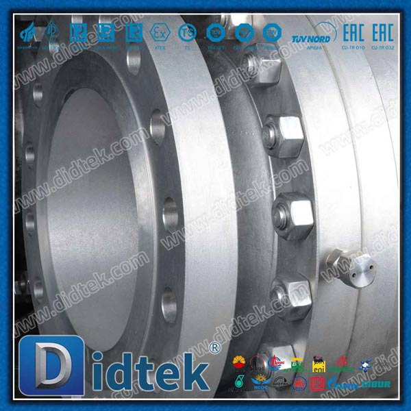 Class 300 CF8 Forged 2PCS Metal Seated Trunnion Ball Valve