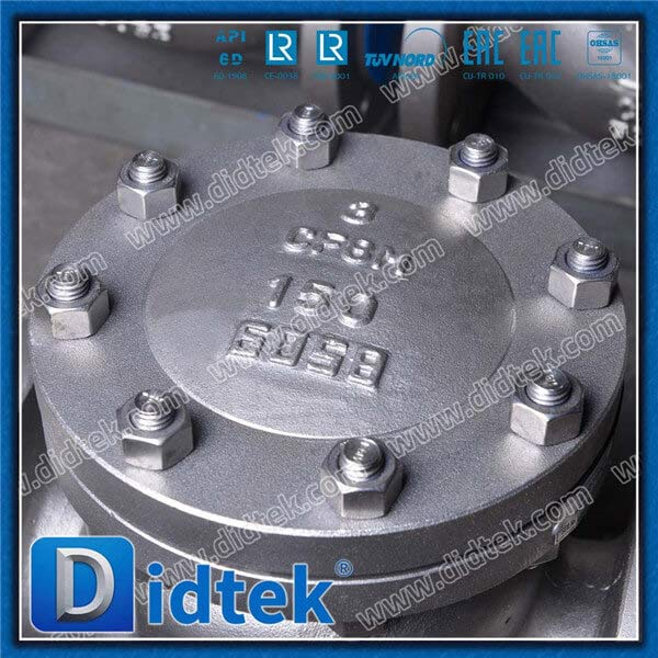 Cryogenic Stainless Steel CF8M Non Return Valve For Russia Project