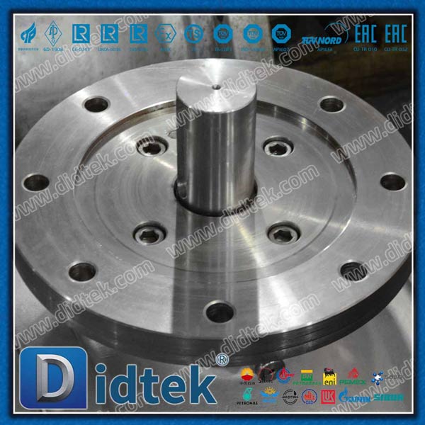 Class 300 CF8 Forged 2PCS Metal Seated Trunnion Ball Valve