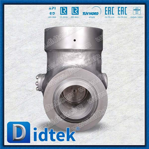 High Pressure 2500LB PSB Butt Welded Tilting Disc Check Valve