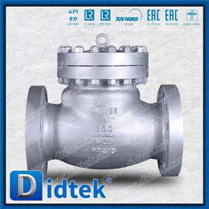 Cast Steel WCB 8'' 600LB Ring Joint Swing Check Valve