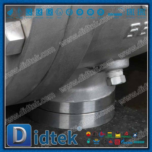 Class 300 CF8 Forged 2PCS Metal Seated Trunnion Ball Valve