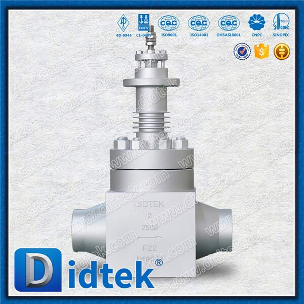 Bare stem Straight Through Pattern Control Valve
