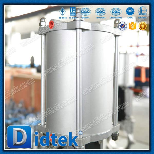 EPDM Seat Pneumatic Through Conduit Knife Gate Valve