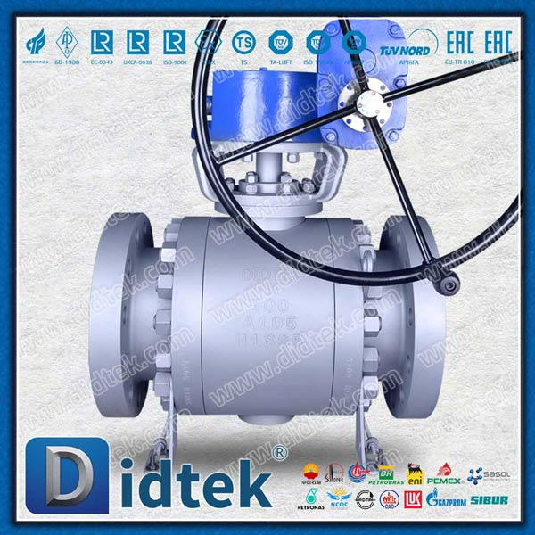 China Carbon Steel ANSI 900 Forged Steel Full Bore Ball Valve