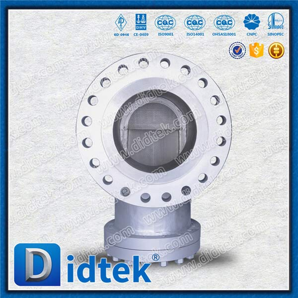 RF Flanged Stainless Steel T-Type Strainer