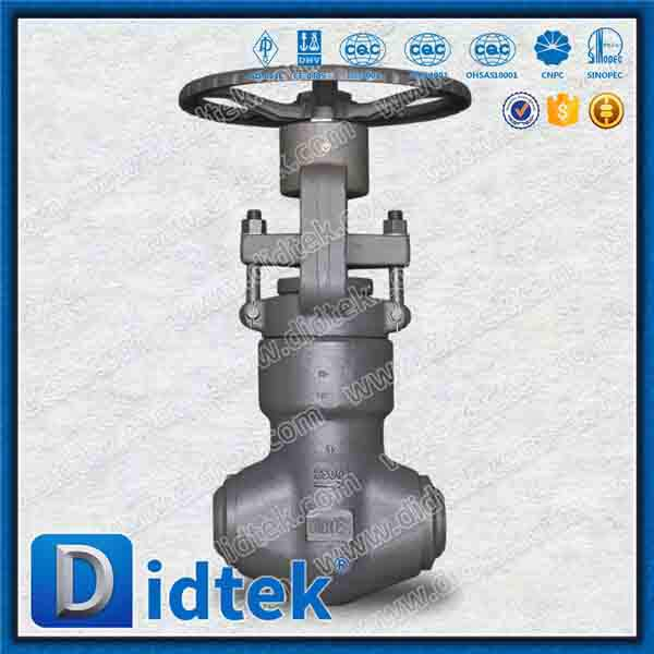 High Pressure F22 Material Trim Full STL BW Ends Globe Valve