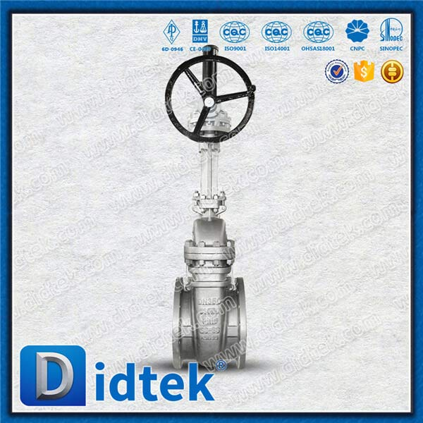 DIN Gate Valve DN350 PN16 Stainless Steel