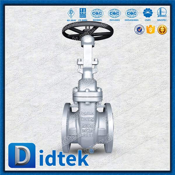 DIN Gate Valve Carbon Steel DN150 PN16