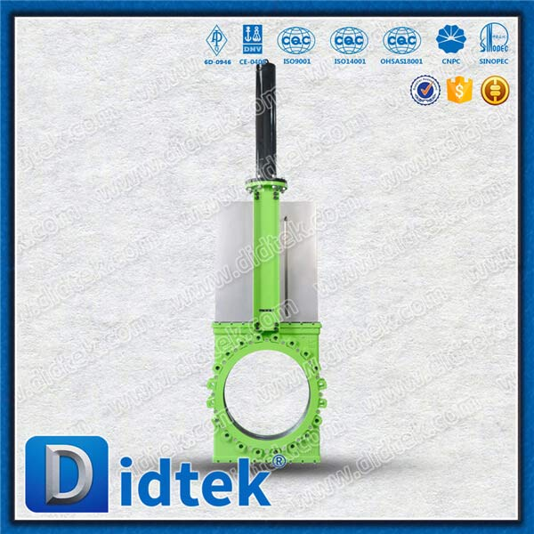 24 Inch Double Acting Cylinder Knife Gate Valve