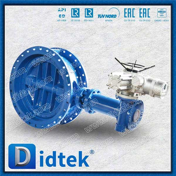 Low Torque 380V Elecctric Triple Offset Flange Butterfly Valve