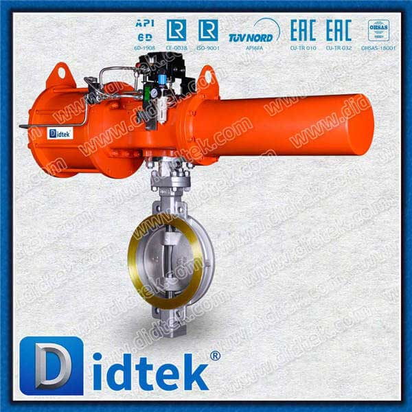 Cast Steel Pneumatic Butterfly Valve