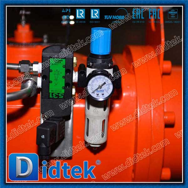 Cast Steel Pneumatic Butterfly Valve