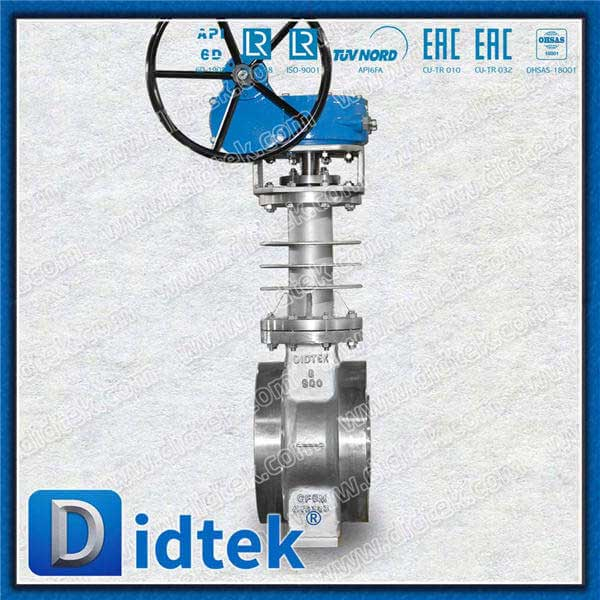 High Temperature Triple Offset Butterfly Valve With Cooling Fin