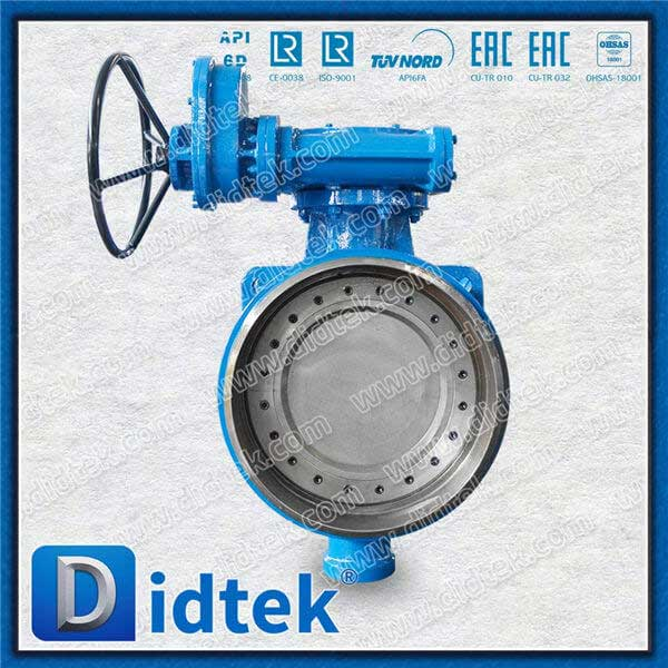 Stainless Steel Butt Welded Butterfly Valve